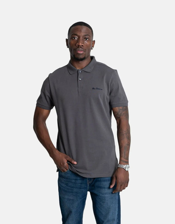 Ben Sherman Benpolo Grey Polo Shirt