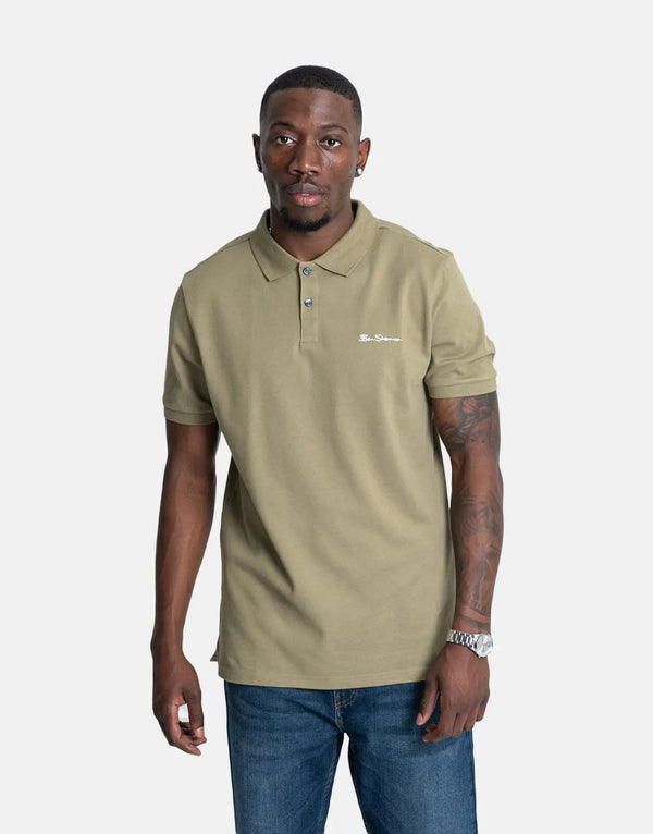 Ben Sherman Benpolo Olive Polo Shirt