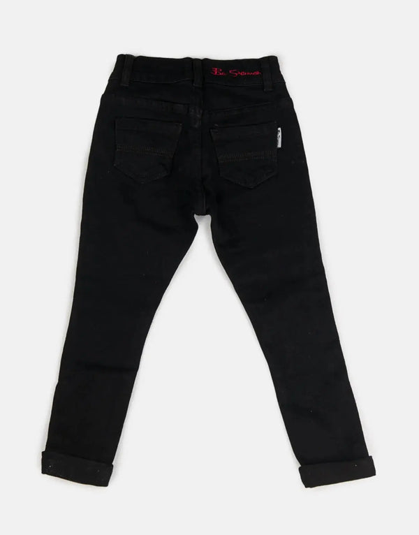 Ben Sherman Kids Black Denim Jeans