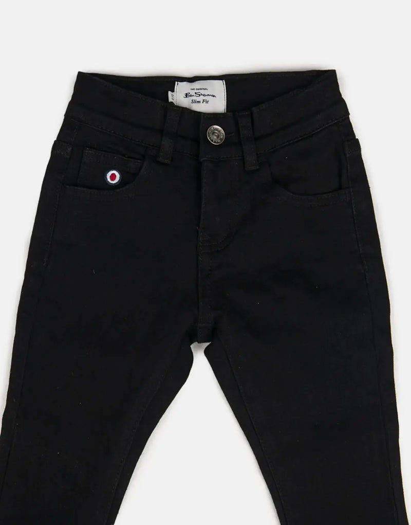 Ben Sherman Kids Black Denim Jeans