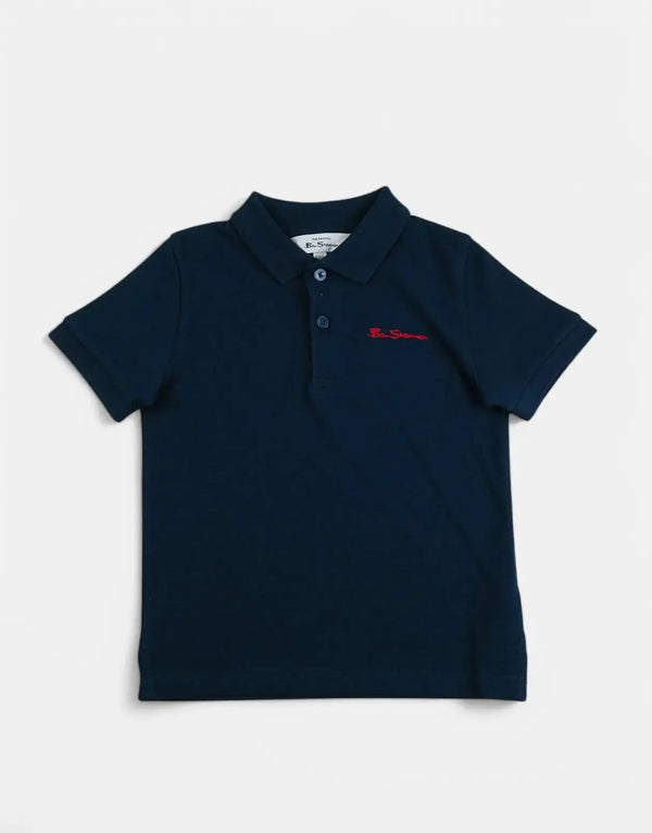 Ben Sherman Kids Boys Romford Navy T-Shirt