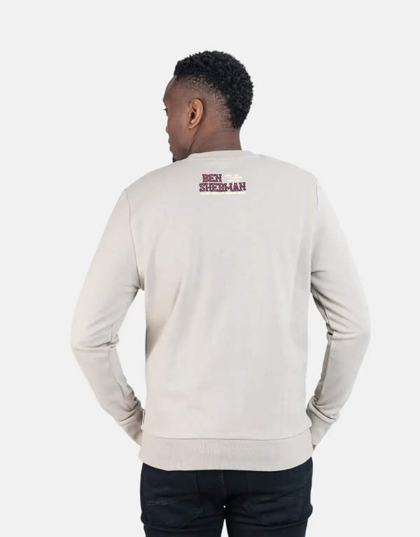 Ben Sherman The Wanderers Grey Sweatshirt