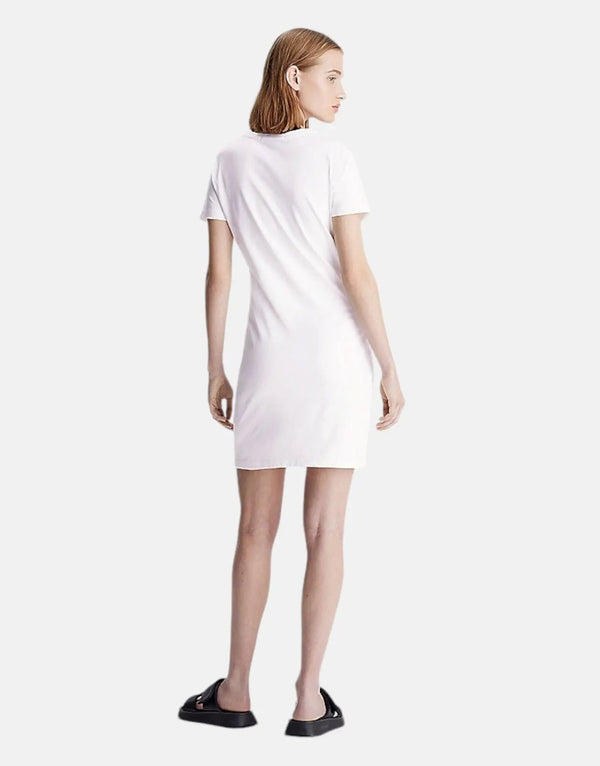 Calvin Klein Diffused Monologo White Dress