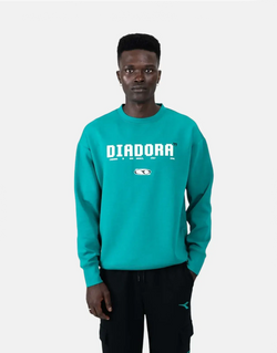 Diadora Rosso Green Sweatshirt