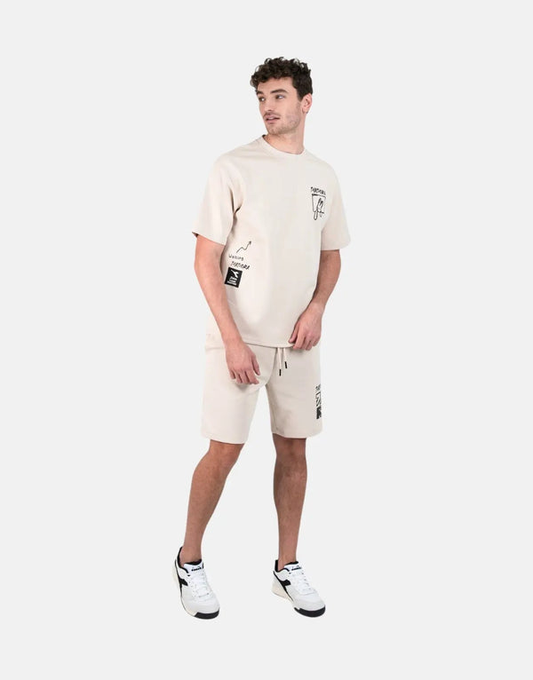 Diadora Titan Off White Shorts
