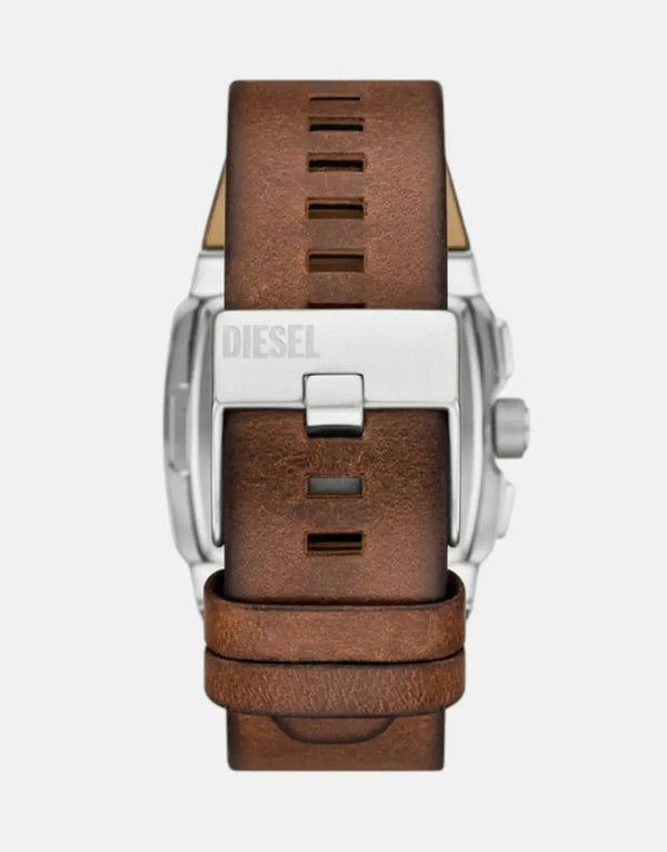 Diesel Cliffhanger Brown Leather Watch