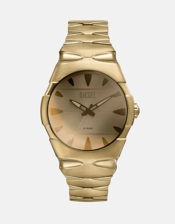 Diesel D-Sruptor Metamorph Gold Watch