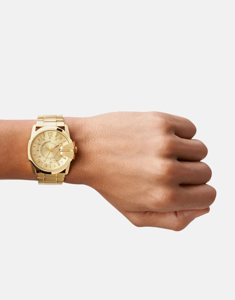 Diesel Master Chief Gold Stainless Steel Watch