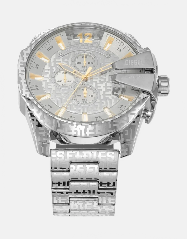 Diesel Mega Chief Stainless Steel Watch