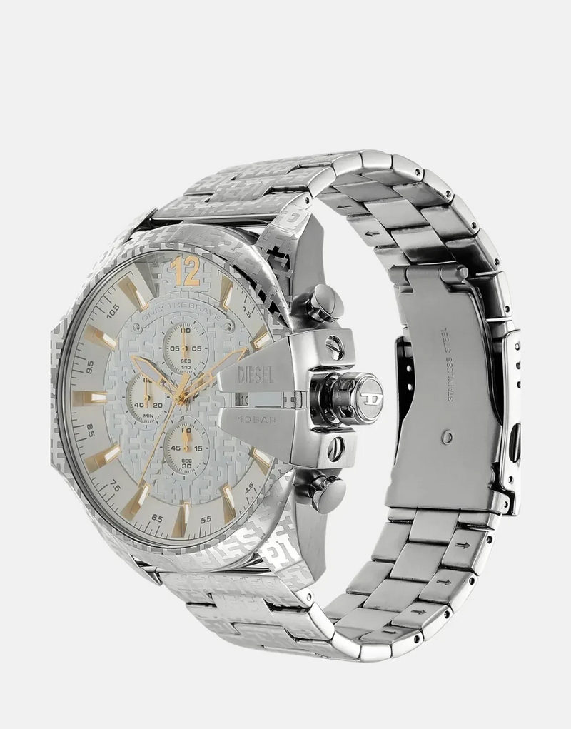 Diesel Mega Chief Stainless Steel Watch