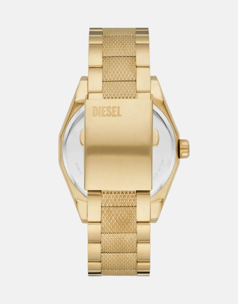 Diesel Scraper Gold Stainless Steel Watch
