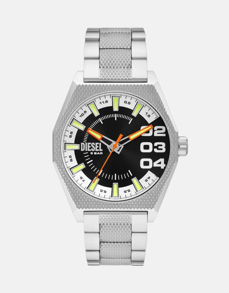 Diesel Scraper NSBB Stainless Steel Watch