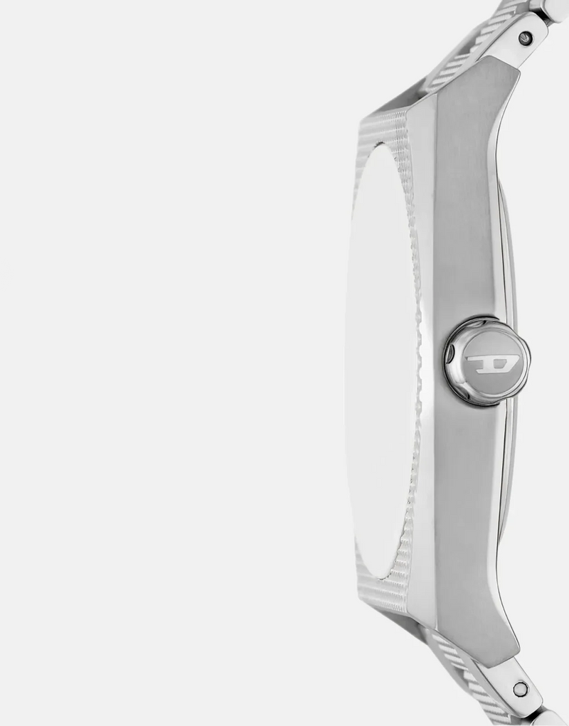 Diesel Scraper NSBB Stainless Steel Watch