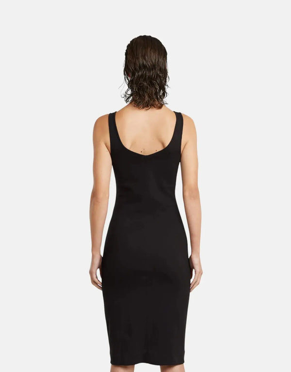 G-Star RAW Asymmetric Zip Black Dress