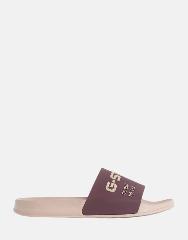 G-Star RAW Cart Light Pink/Burgundy Slide