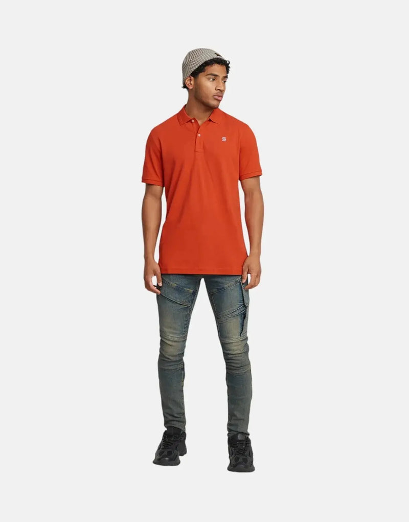 G-Star RAW Dunda Slim Antic Red Polo Shirt