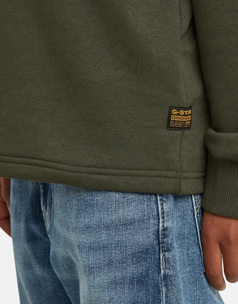 G-Star RAW Kids Crew Unbrushed Grey Sweatshirt