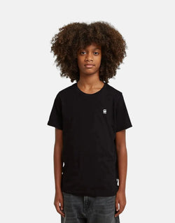 G-Star RAW Kids Regular Back Print Black T-Shirt
