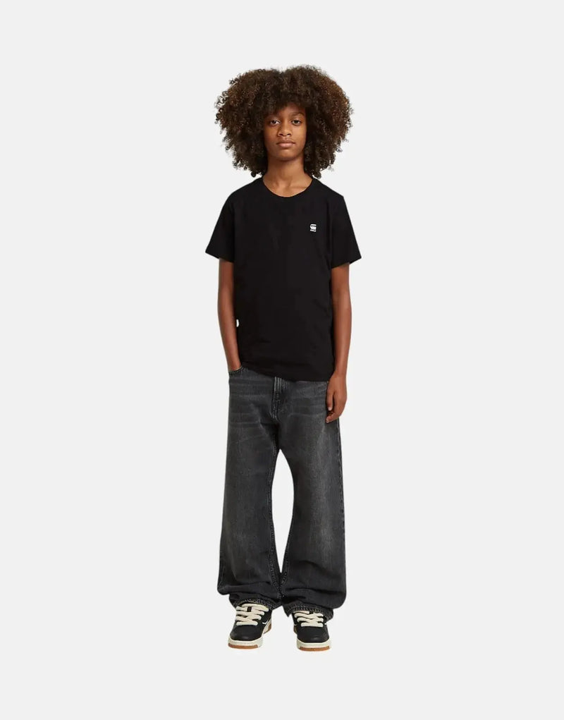 G-Star RAW Kids Regular Back Print Black T-Shirt