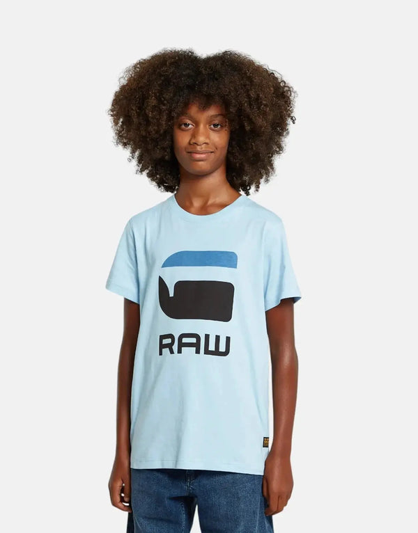 G-Star RAW Kids Regular Siali Blue T-Shirt