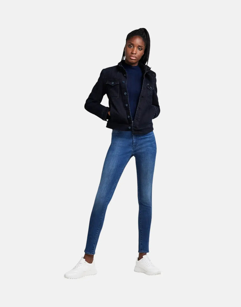 G-Star RAW Shape High Super Skinny Jeans FMBlue