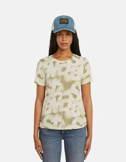 G-Star RAW Sprayed Letters Light Toggee Top