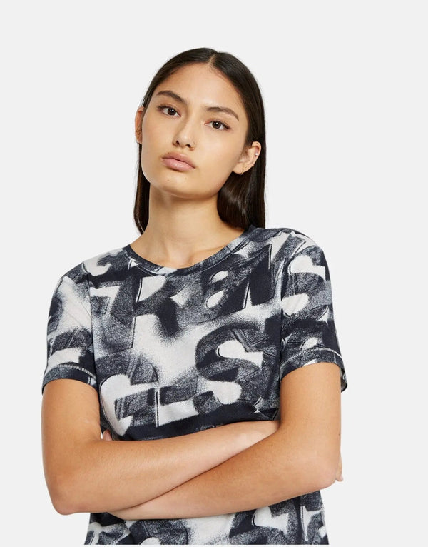 G-Star RAW Sprayed Letters T-Shirt LtChalkSL