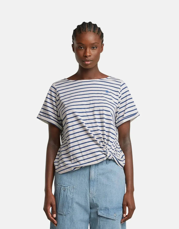 G-Star RAW Striped Knot T-Shirt