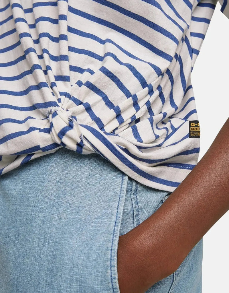 G-Star RAW Striped Knot T-Shirt
