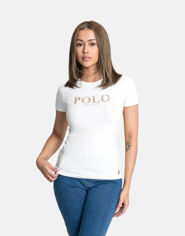 Polo Ash Off White Logo T-Shirt