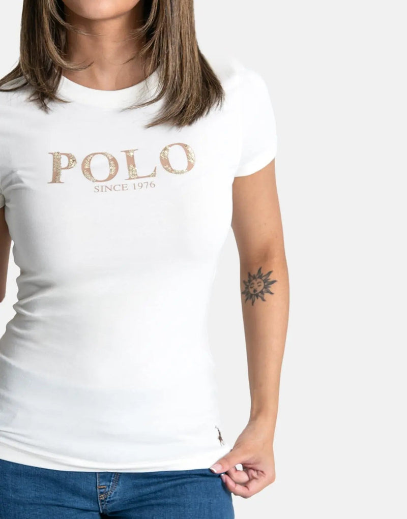 Polo Ash Off White Logo T-Shirt