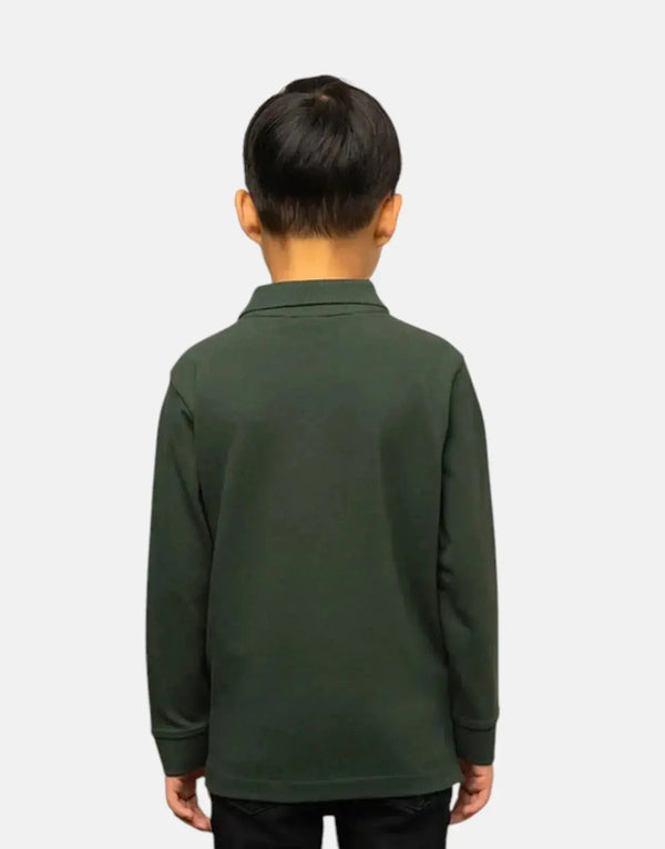 Polo Boys Robert Forest Green Golfer