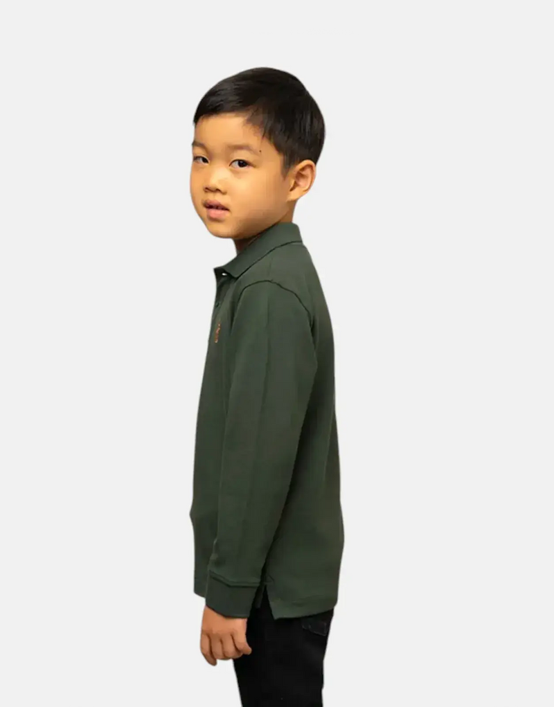 Polo Boys Robert Forest Green Golfer