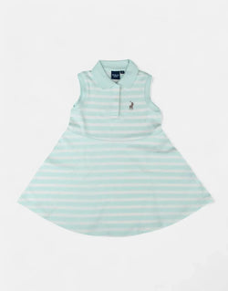Polo Girls Amy Turquoise Golfer Dress