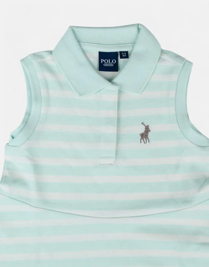 Polo Girls Amy Turquoise Golfer Dress