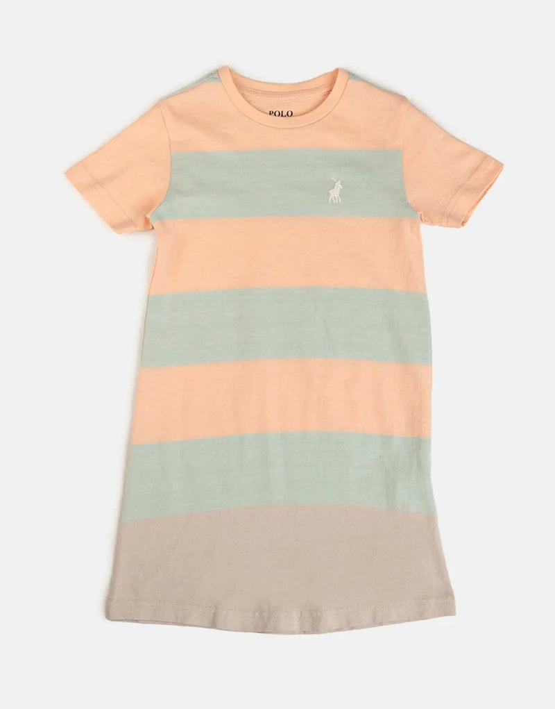Polo Girls Cristina Pale Peach Dress