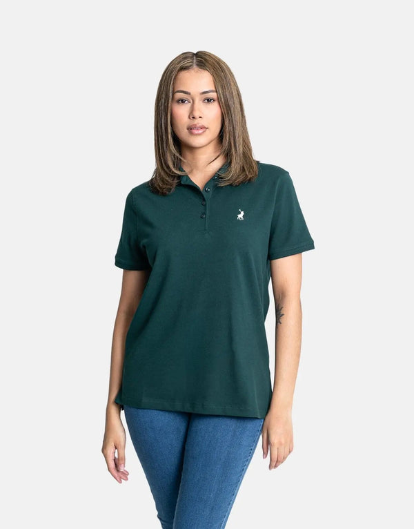 Polo Margot Bottle Green Golfer