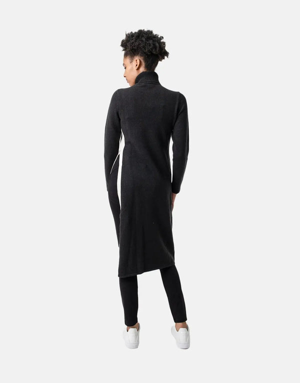 Polo Maya LS Black Knit Long Top