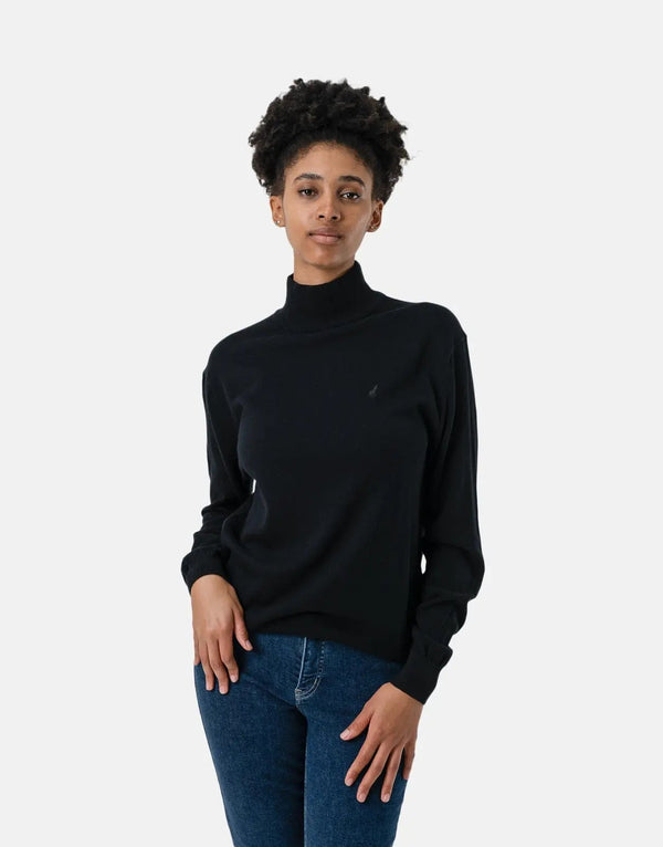 Polo Turtleneck Knitwear Black