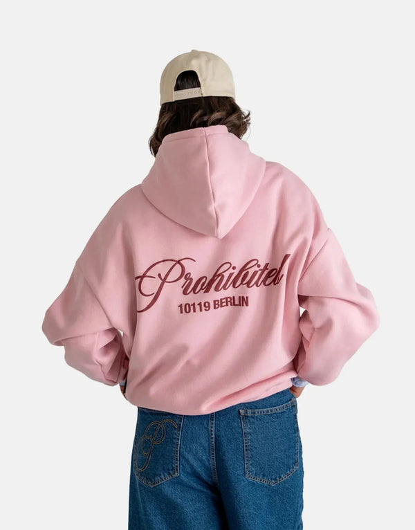 Prohibited Hometown Cherry Pink Hoodie