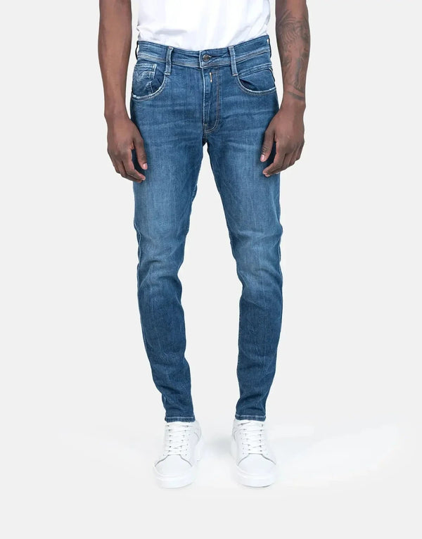 Replay 573 Eco Plus Mid Blue Jeans