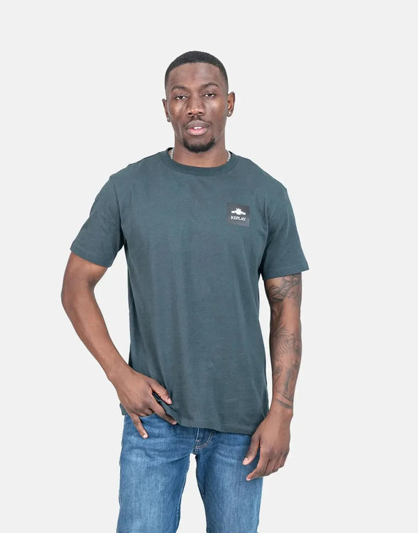 Replay Classic Small Logo T-Shirt Black