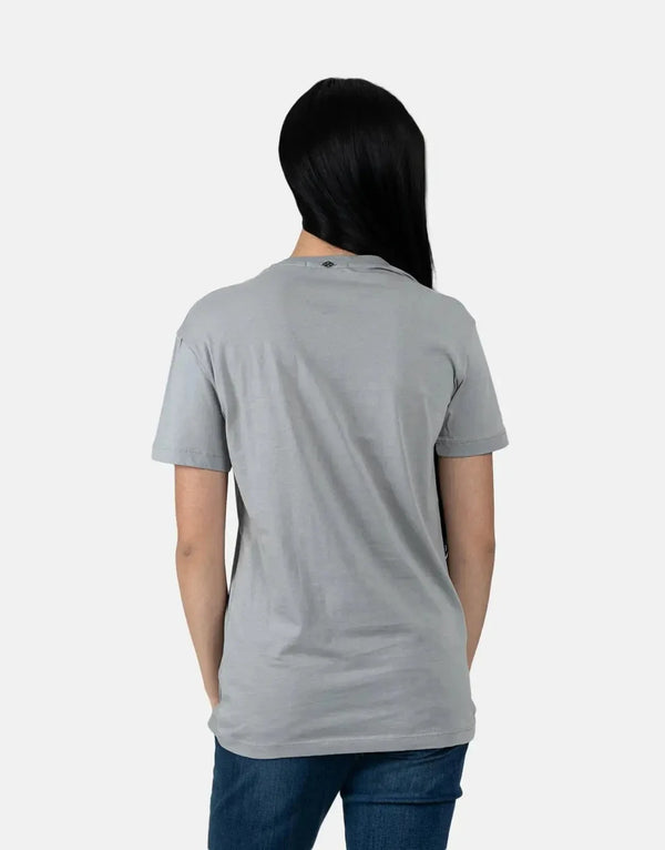 Replay Glitter Logo Grey T-Shirt
