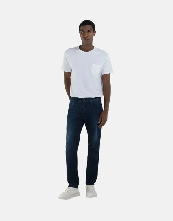 Replay Powerstretch Dark Blue Slim Jeans