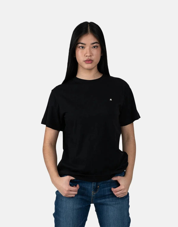 Replay R-Logo Black T-Shirt