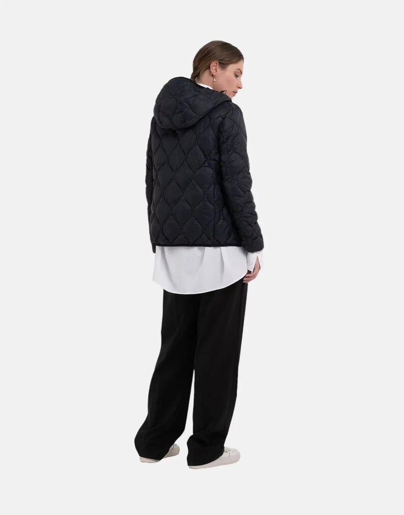 Replay Recycled Quilted Black Ladies Jacket