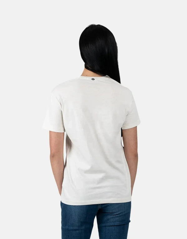 Replay Centre Print White T-Shirt