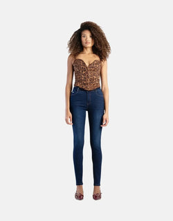Sissy Boy Mid Waist Skinny Jeans Dark Vintage