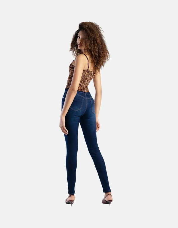 Sissy Boy Mid Waist Skinny Jeans Dark Vintage