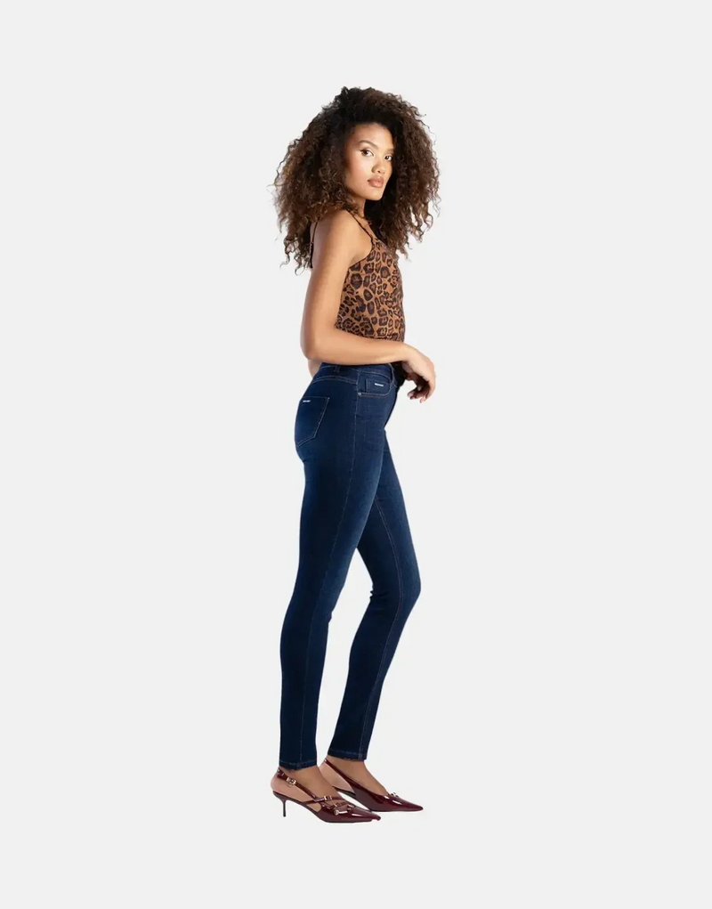 Sissy Boy Mid Waist Skinny Jeans Dark Vintage